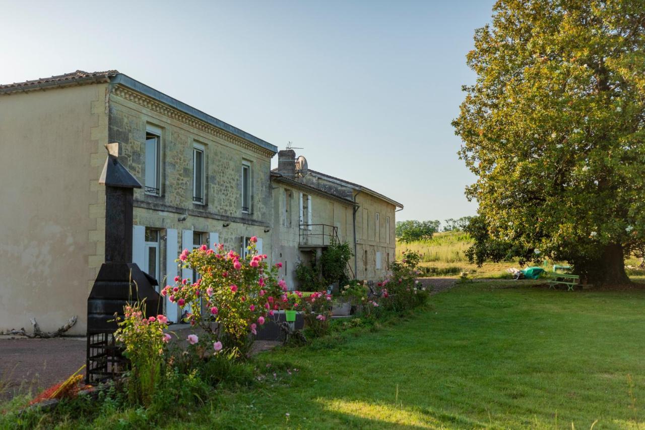 Chambre D'Hote Pres Bordeaux Au Chateau Camponac Bourg-sur-Gironde Dış mekan fotoğraf